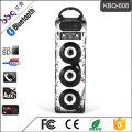 BBQ KBQ-608 15W 1200mAh Wooden Rechargeable Portable Speaker